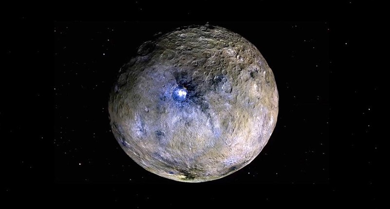 Dwarf planet Ceres has reservoirs of salty water 